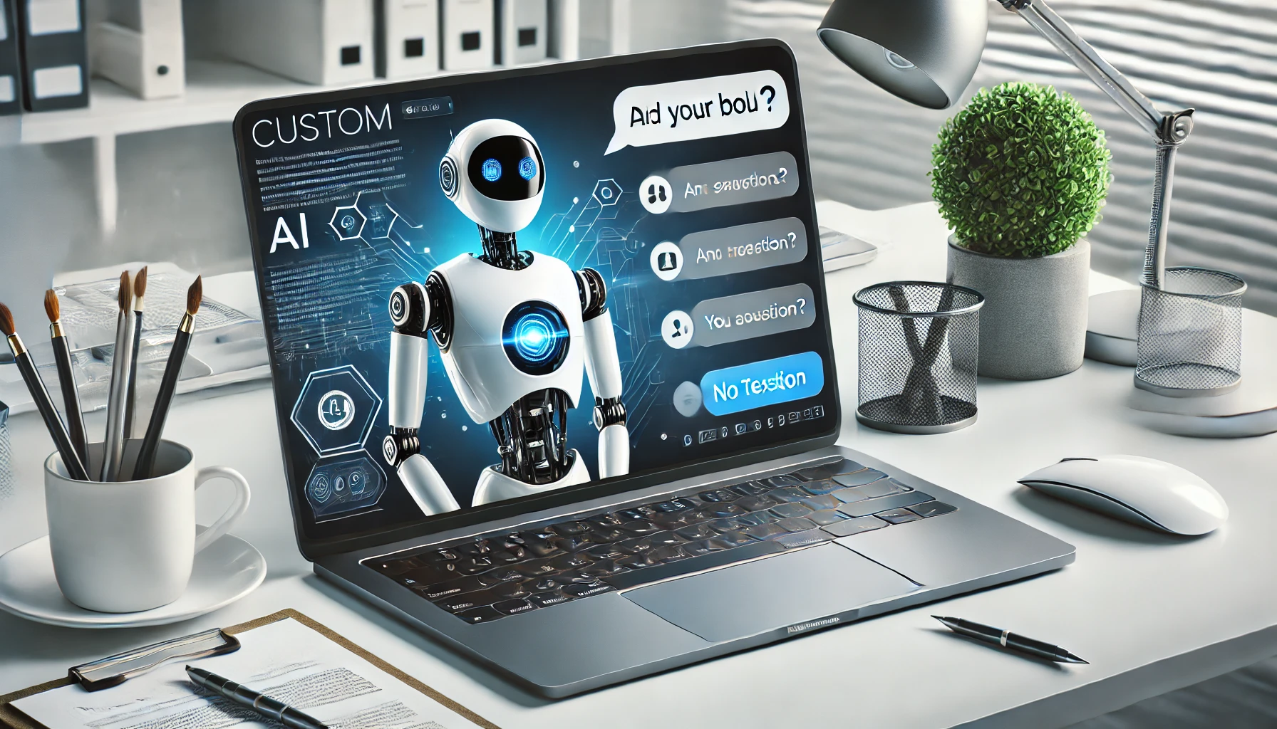 Beispielprojekt KI Chatbot für Dienstleistungen